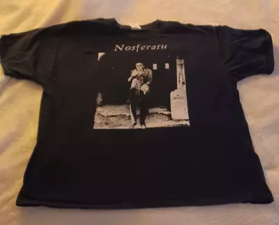 Buy Nosferatu Vintage 90s Xl Tee Shirt Killer Gothic Shirt Dracula Frankenstein • 54.35£