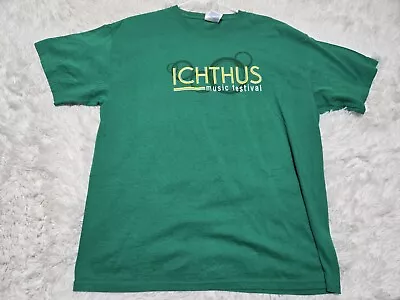 Buy ICHTHUS XL T-Shirt Music Festival 2005 Christian Skillet Toby Mac Reliant K Tour • 13.05£
