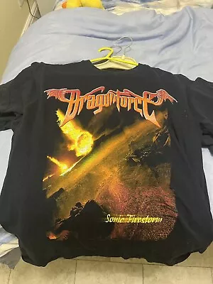 Buy Dragonforce T-Shirt Sonic Firestorm (medium • 7.99£