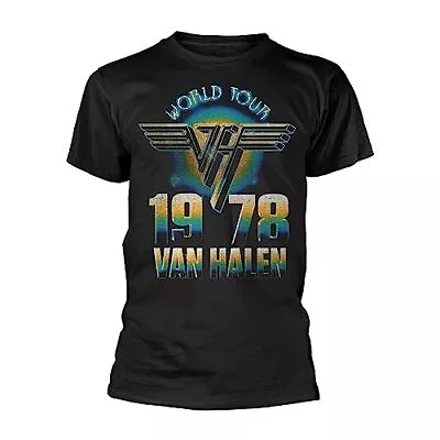 Buy VAN HALEN - WORLD TOUR '78 - Size XL - Unisex - New T Shirt - N72z • 15.91£