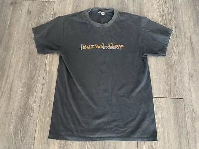 Buy VINTAGE Buried Alive Six Month Face Black Shirt M RARE Terror Bane ZAO Hxc Sxe • 69.98£