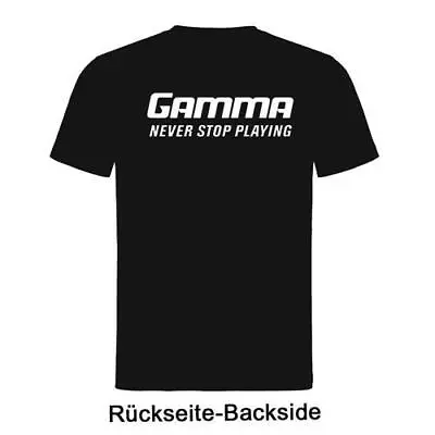 Buy Gamma Tennis Classic T-Shirt, Black • 8.43£
