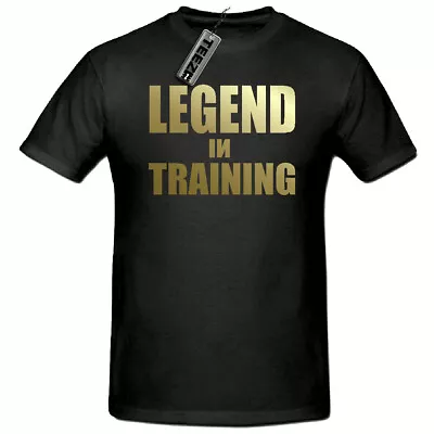 Buy Gold Legend In Training T Shirt, Men's Funny T Shirt, Legend T Shirt, Dad Gift • 7.99£