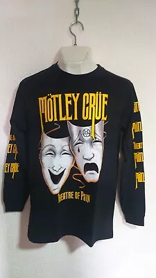 Buy Motley Crue Theatre Pain Long Sleeve T Shirt Hard Rock Dokken Bon Jovi Ratt • 28.01£