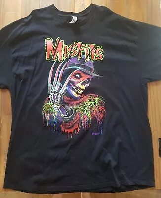 Buy Misfits T Shirt XXL 2xl Krueger Danzig Graves Punk Horror Goth AFI  • 15£