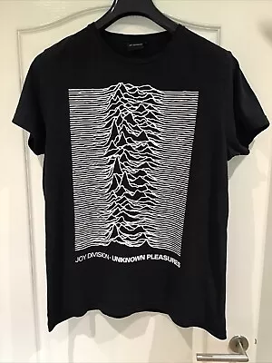 Buy Official JOY DIVISION Unknown Pleasures - Graphic Print  T Shirt - Black - XL • 19.99£