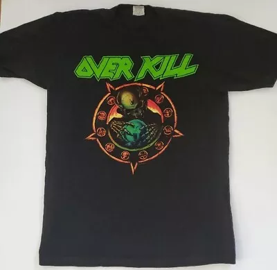 Buy OVERKILL Thrash Metal Band T-Shirt Horrorscope Original 2005 Sz L Large RARE HTF • 79.31£