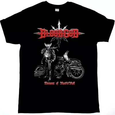 Buy Blood God Demons Of Rock'n'roll New Black T Shirt • 15.45£
