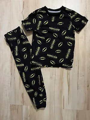 Buy Boy's Batman Design Pyjama Set - Age 3-4 Years - 100% Cotton • 3£