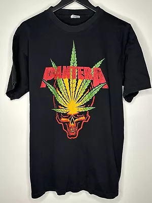 Buy Vintage 90’s PANTERA 101 Proof Double Sided T Shirt Size L Winterland Band • 186.72£