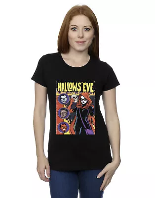Buy Marvel Women's Hallows Eve Comic Cover T-Shirt • 13.99£