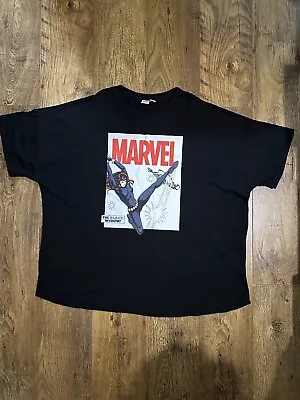 Buy Marvel The Black Widow T-shirt  Black Tee Men’s  Size 2XL • 9.97£