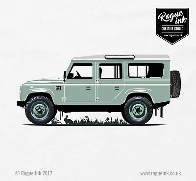 Buy Land Rover Defender 110 Heritage Edition T-Shirt NEW • 19.99£