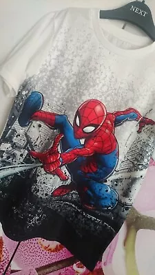 Buy New Spiderman Boy T-shirt Top 9/10 Yrs 10 Yrs • 4.85£