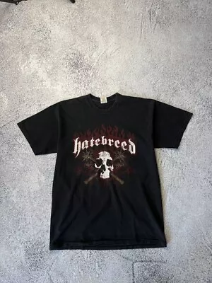 Buy Hatebreed Tee T Shirt Vintage 1990s Black • 55.92£