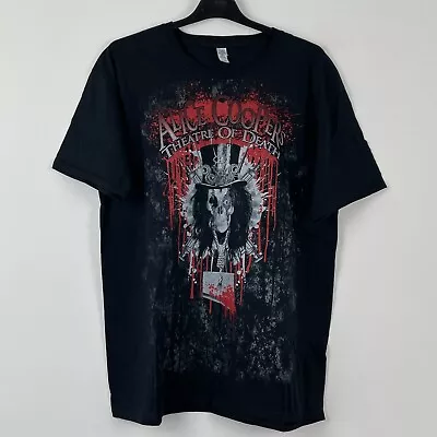 Buy Alice Cooper Theatre Of Death Rare Band T-Shirt L • 10£