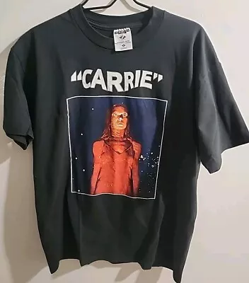 Buy Vintage Carrie Stephen King Sissy Spacek Horror Brian De Palma T-Shirt Sz L  • 234.10£