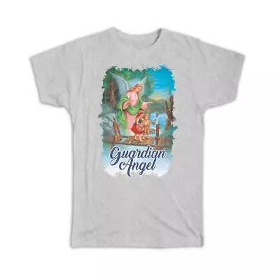 Buy Gift T-Shirt : Guardian Angel Catholic Religious Saint Protector • 23.33£