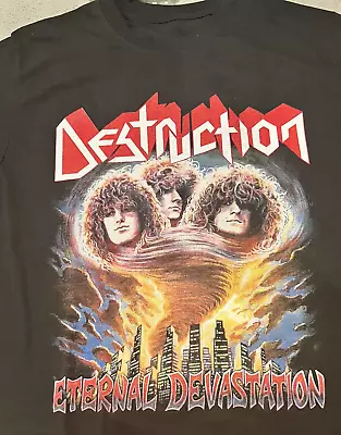 Buy Rare Destruction Eternal Devastation Album All Size S To 5XL T Shirt GC1864 • 21.28£