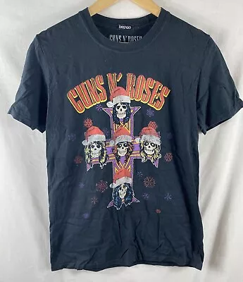 Buy Womens Guns N Roses T Shirt M Medium Xmas Christmas Appetite For Destruction • 12.95£