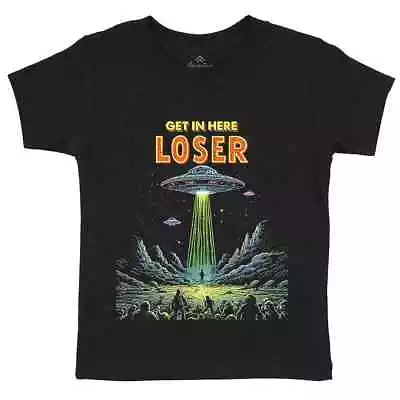 Buy Get In Here Loser T-Shirt Horror Alien UFO Abduction Area 51 Close Encounte E231 • 9.99£