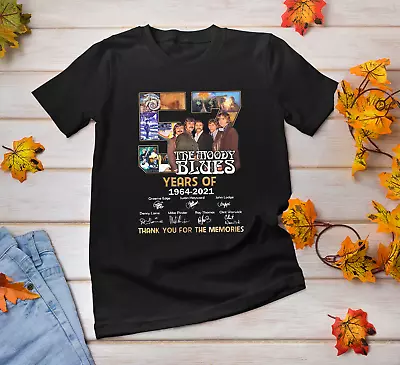 Buy The Moody Blues 1964-2021 57 Years Anniversary Actors Signatures Fan Shirt • 13.96£