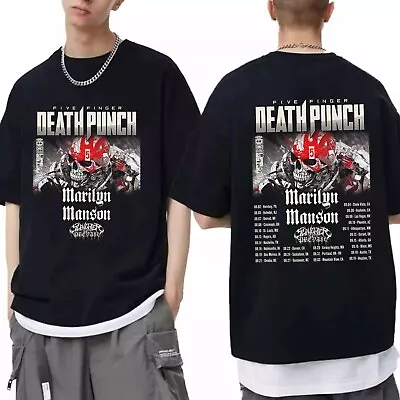 Buy Five Finger Death Punch 2024 Tour Shirt Five Finger Death Punch Band Fan Shirt • 27.96£