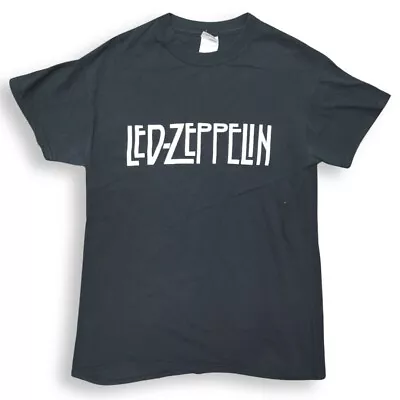 Buy Led Zeppelin Rockband Tshirt Adult Unisex Black T-shirt Size S Small • 8£