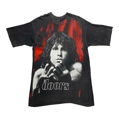 Buy The Doors All Over Print Tshirt | Vintage 80s Single Stitch Rock Band Music VTG • 103.07£