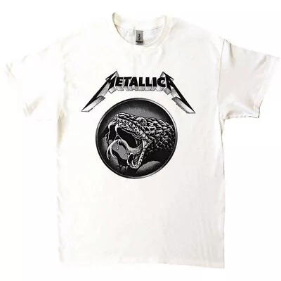 Buy Metallica Unisex T-Shirt: Black Album Poster (Small) • 16.87£