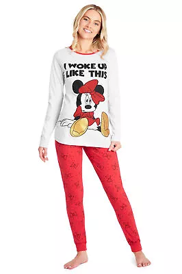 Buy Disney Ladies Pyjamas - Minnie Mouse Pyjamas For Women • 18.99£