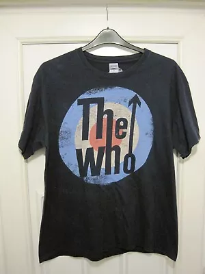 Buy Navy Blue The Who Vintage Target Official T-Shirt. Size XL. • 7.99£