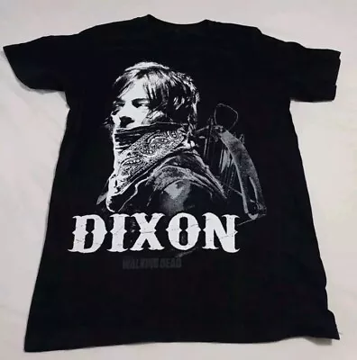 Buy Walking Dead TV Series Daryl Dixon Zombie Unisex Size S Black TShirt Graphic Tee • 15.86£