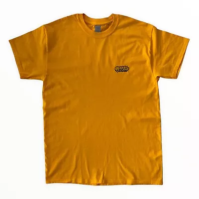 Buy Actual Fact MF Doom Bubble Embroidered Yellow T Shirt • 20£