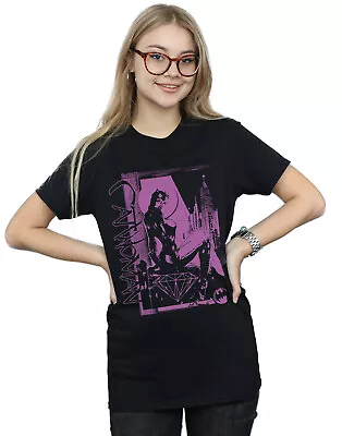 Buy DC Comics Women's Justice League Catwoman Vote For Batman Boyfriend Fit T-Shirt • 13.99£