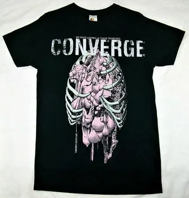 Buy CONVERGE Damages Lyrics My Hate Grows Deathwish Metalcore 2009 Band T-Shirt MED • 46.67£