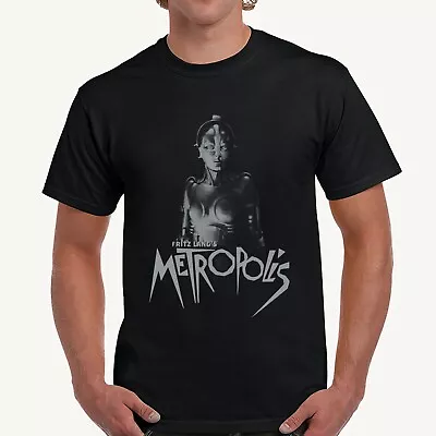 Buy Fritz Lang Metropolis Movie Poster T-Shirt (1927) Film Fanatic • 14.99£