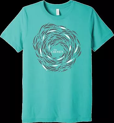 Buy Tee Shirt-Against The Current-The Chosen-Teal-Large • 33.61£