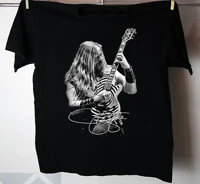 Buy Signature Guitar Zakk Wylde Shirt Short Sleeve Black Unisex S-5XL • 18.58£