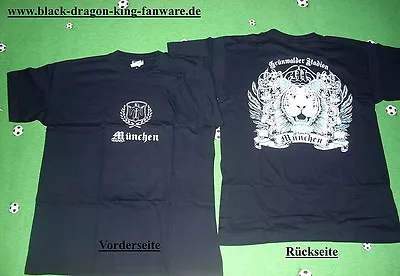 Buy Munich T-Shirt  Grünwalder...  M- XL + NEW + Navyblue + 100% Cotton + • 16.17£