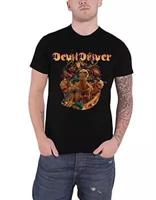 Buy DEVILDRIVER - Small - Short Sleeves - PHM - N500z • 14.41£