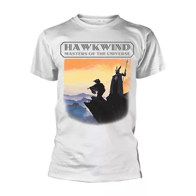 Buy Hawkwind Masters Of The Universe (White) Official Tee T-Shirt Mens Unisex • 18.20£