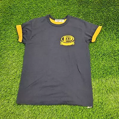 Buy Vintage 70s Champion Reversible Shirt Medium 20x26 Two-Tone Black Yellow USA • 68.77£