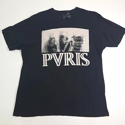 Buy PVRIS Greyscale Photo Band T-Shirt Men's Sz XL Out Of Print Rare Electropop • 27.69£