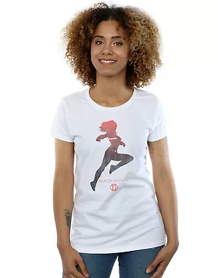Buy Marvel Women's Black Widow Silhouette T-Shirt • 13.99£