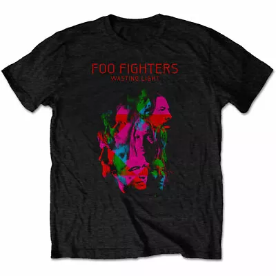 Buy Foo Fighters T Shirt Wasting Light Album Black Official Licensed Classic Rock • 14.93£