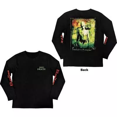 Buy Marilyn Manson Unisex Long Sleeve T-Shirt: Death (Back & Sleeve Print) OFFICIAL  • 24.94£