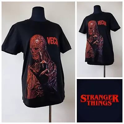 Buy Mens Stranger Things T-shirt Top Size Medium Vecna Black Red • 4.99£