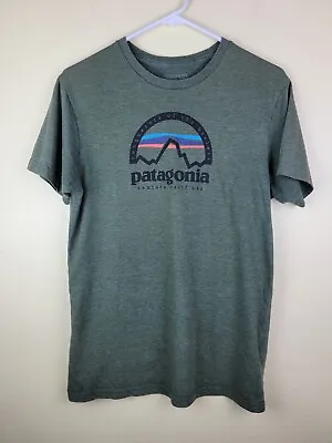 Buy Men's S - PATAGONIA Green Ventura California Conquerors Of The Useless T Shirt • 11.20£