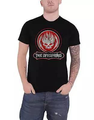 Buy The Offspring T Shirt Distressed Skull Band Logo New Official Mens Black M • 17.95£